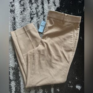 NWT Ann Taylor Houndstooth pants 8P
